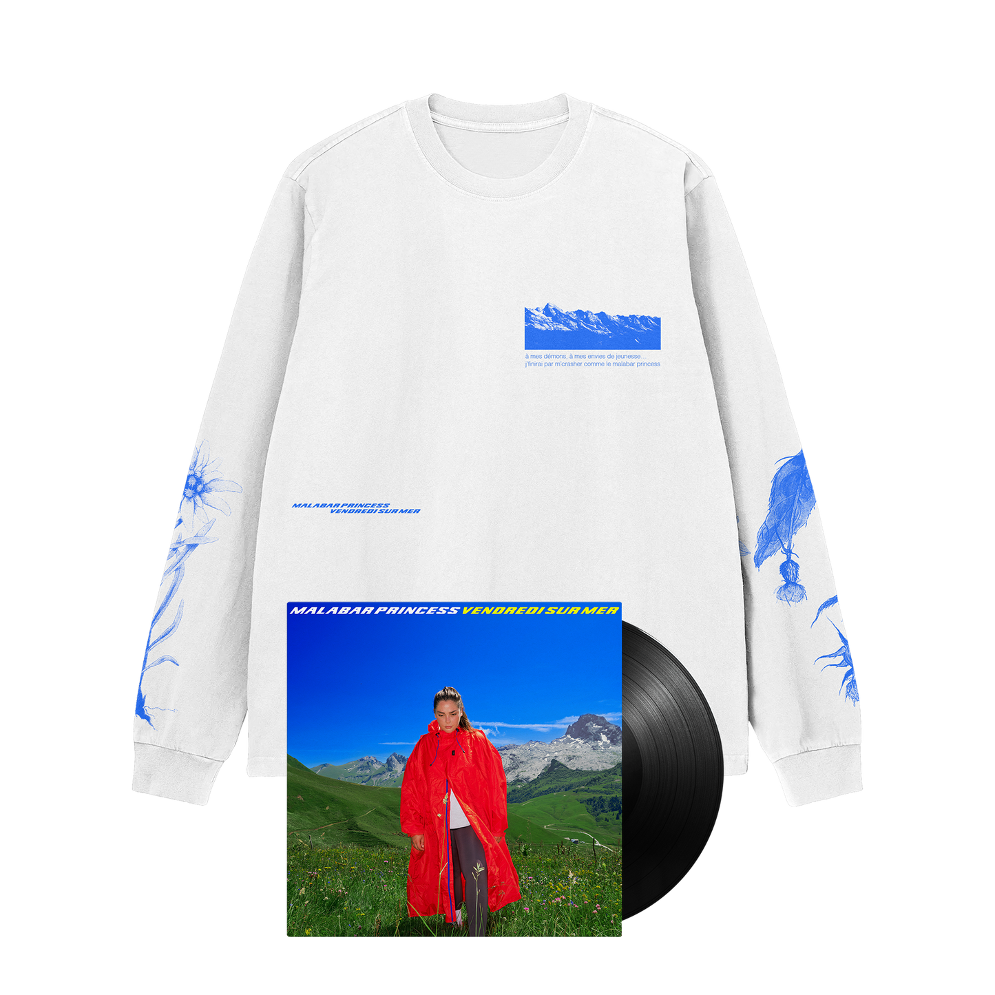 Vinyle “Malabar Princess” + un t-shirt manches longues