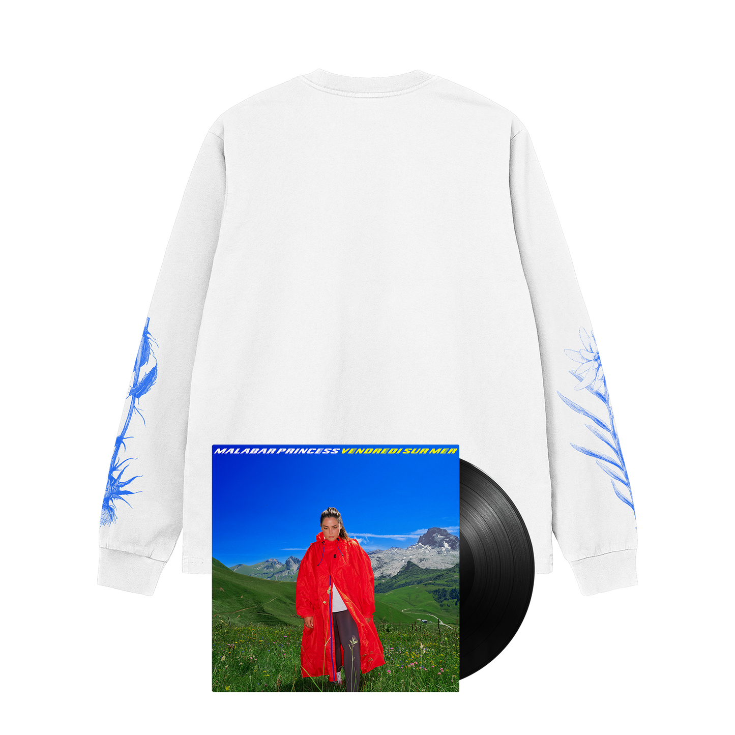 Vinyle “Malabar Princess” + un t-shirt manches longues