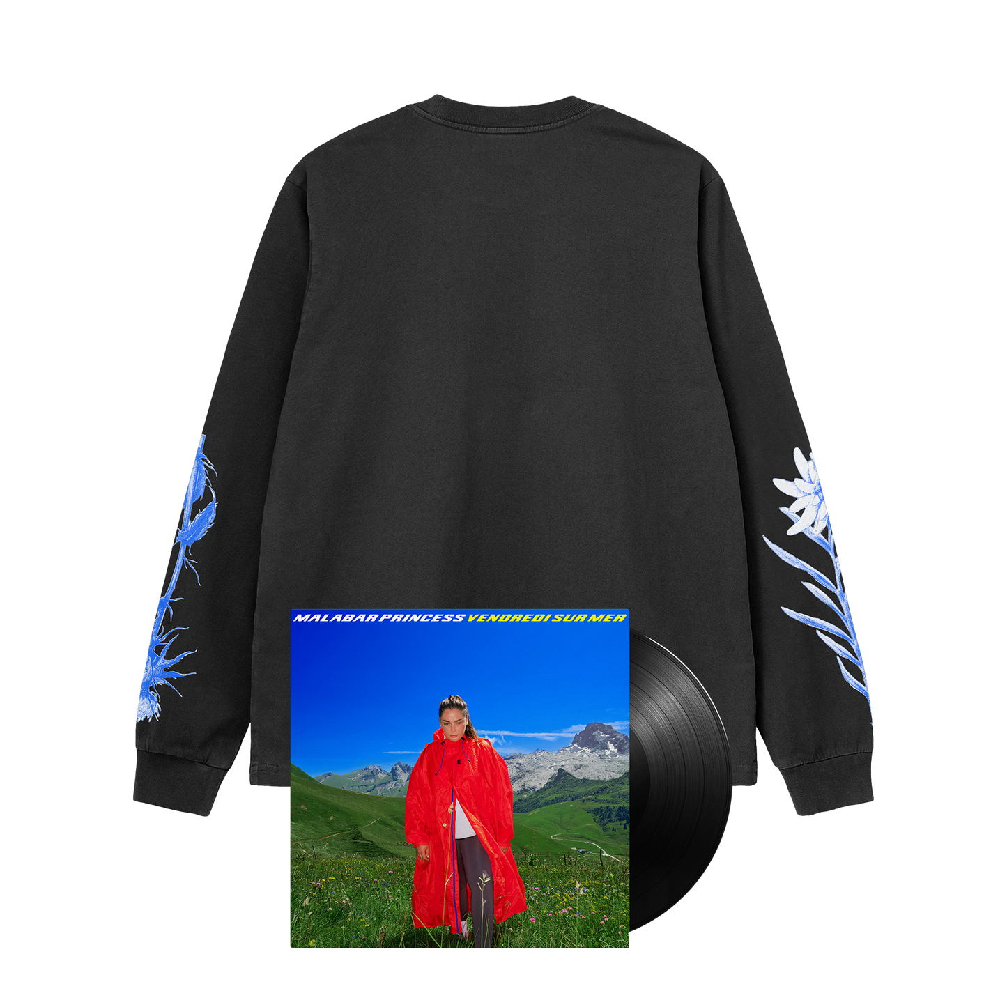 Vinyle “Malabar Princess” + un t-shirt manches longues